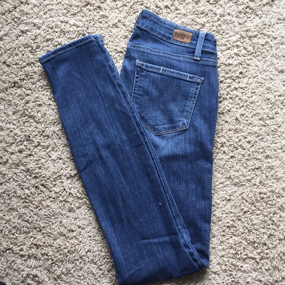 PAIGE jeans lightly distressed